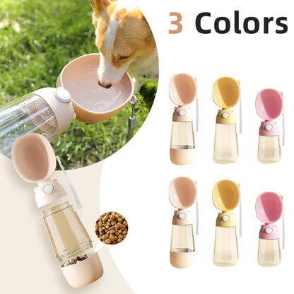 Gourde portable pour chiens, pratique pour les déplacements