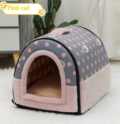 Lit Portable Confortable pour Chats et Chiens - Papapattes