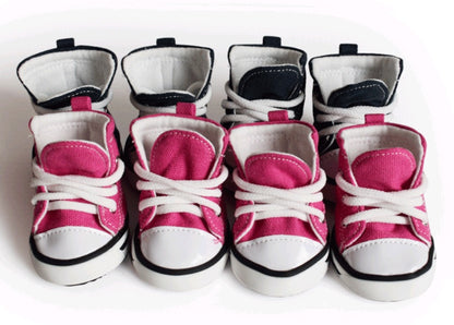 Chaussures en denim confortables pour chiens - Papapattes