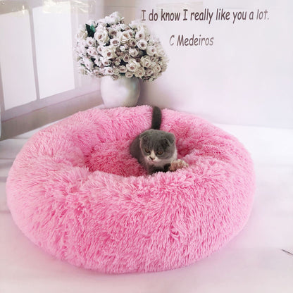 Nid douillet et confortable pour chiens et chats, parfait pour dormir.