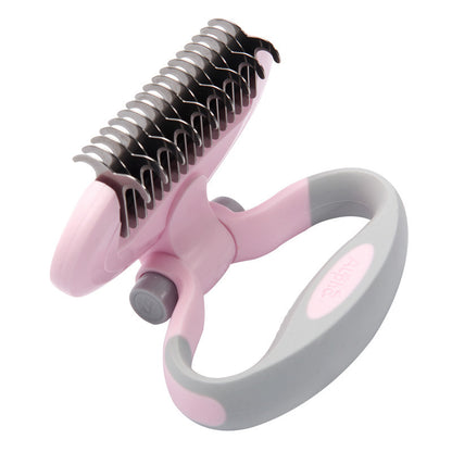 Peigne doux pour toilettage de chien, soin délicat