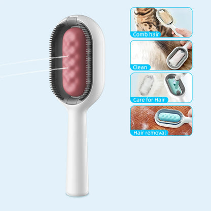 Brosse à poils innovante pour chats, douce au toucher