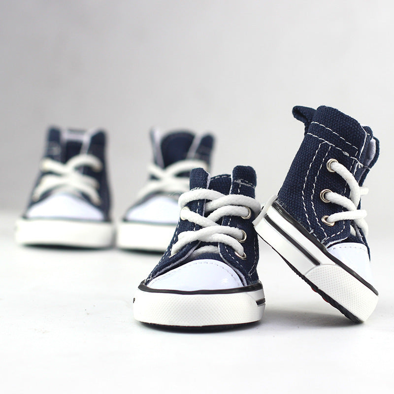 Chaussures en toile pour chien - Confort et style - Papapattes