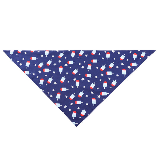 Écharpe anti-bave design drapeau américain - Papapattes