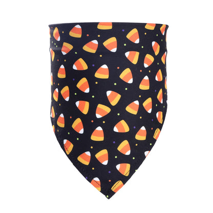 Serviette Saliva Halloween pour animaux, idéale pour les fêtes.