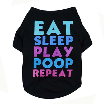 T-shirt confortable pour chiens et chats, idéal pour l'été.