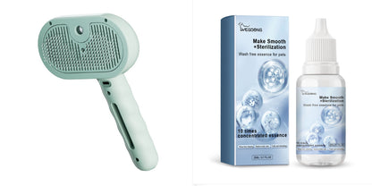 Peigne spray nettoyant pour chiens et chats