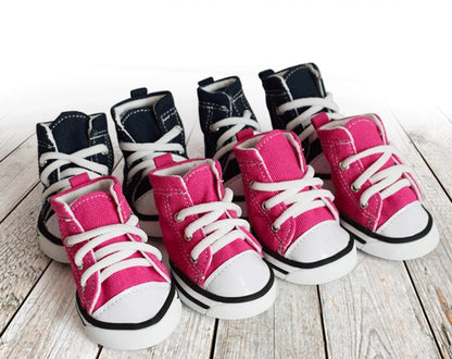 Chaussures en denim confortables pour chiens - Papapattes