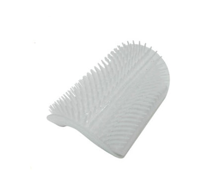 Brosse auto-toilette pour chat, massage et toilettage combinés.