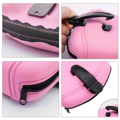Sac à friandises en silicone pour chien, pratique et résistant aux intempéries.