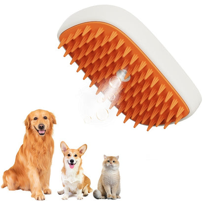 Brosse à vapeur rechargeable pour le toilettage d'animaux