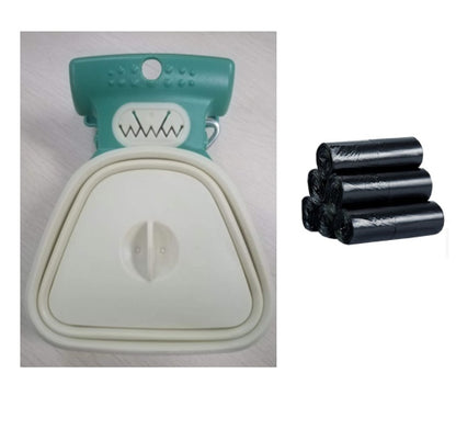 Distributeur pliable de sacs à crottes pour chiens