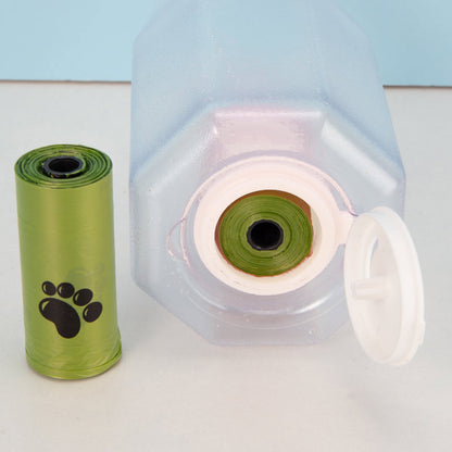 Bouteille d'eau multifonction pour chiens et chats, pratique pour les voyages.