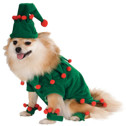 Costume de Noël festif pour chiens et chats, parfait pour les fêtes
