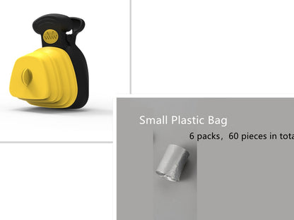 Distributeur pliable de sacs à crottes pour chiens