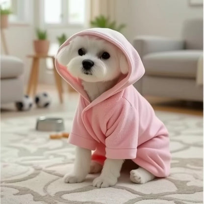 Peignoir de Bain Doux pour Chien - Papapattes