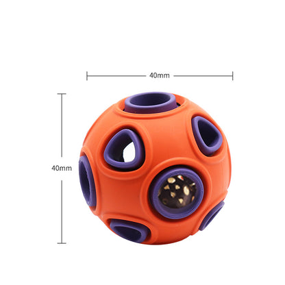 Balle lumineuse et sonore pour chien, jeu actif