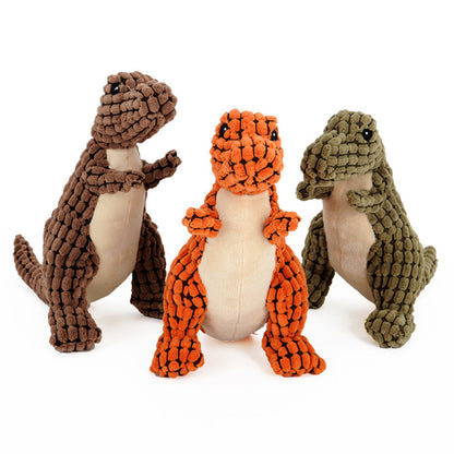 Jouet interactif dinosaure pour divertir les chiens