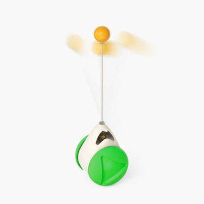 Jouet rotatif multifonction pour divertir les chats et les stimuler.