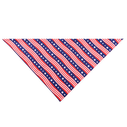 Écharpe anti-bave design drapeau américain - Papapattes