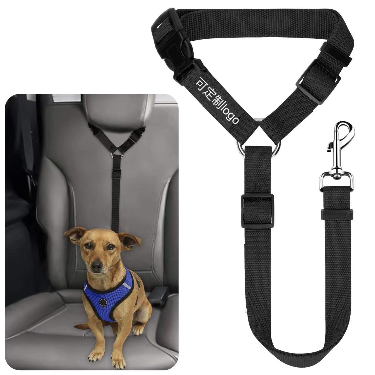 Laisse pour chien, ceinture de sécurité, grand chien