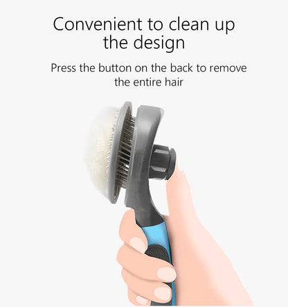 Brosse en acier pour brosser et briller le pelage des animaux