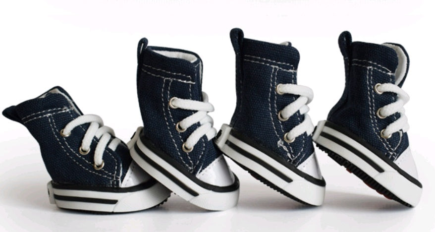 Chaussures en denim confortables pour chiens - Papapattes