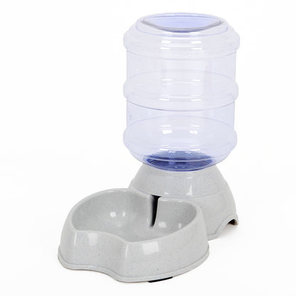 Gamelle automatique en acier inoxydable pour chien