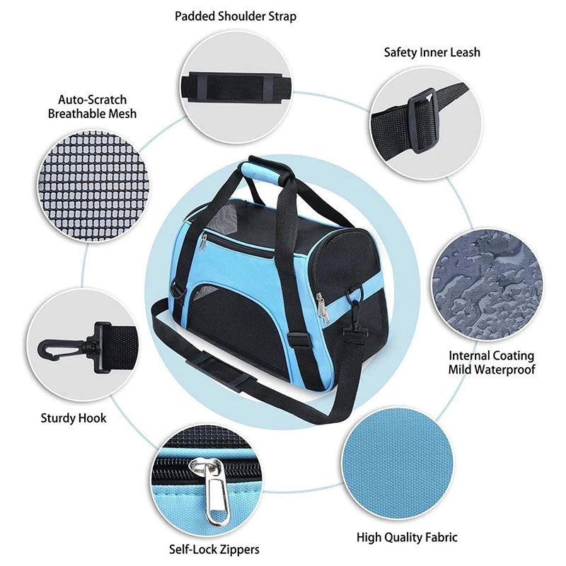 Sac de transport pliable pour petits animaux