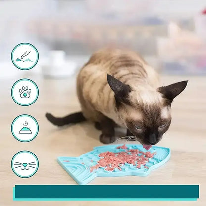 Tapis silicone Lick pour chiens, parfait pour le plaisir et le bien-être.