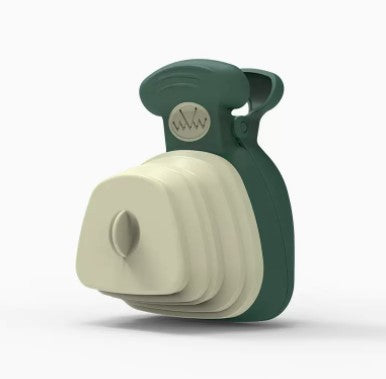 Distributeur pliable de sacs à crottes pour chiens