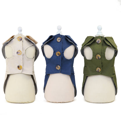 Vêtements en polyester pour chien, confort et style