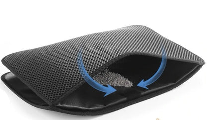 Tapis de litière imperméable pour chats, facile à nettoyer