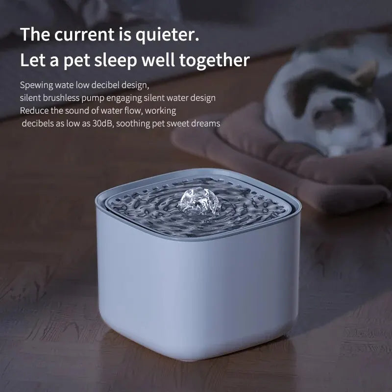 Fontaine à eau pour chiens et chats 3L avec filtration