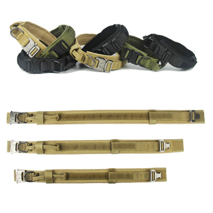 Collier en nylon résistant pour chien, alliant sécurité et confort supérieur.