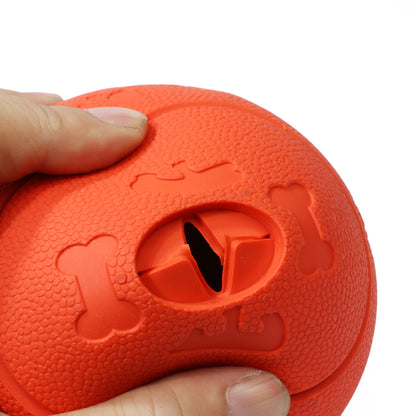 Balle distributeur de nourriture interactive pour chien - Papapattes