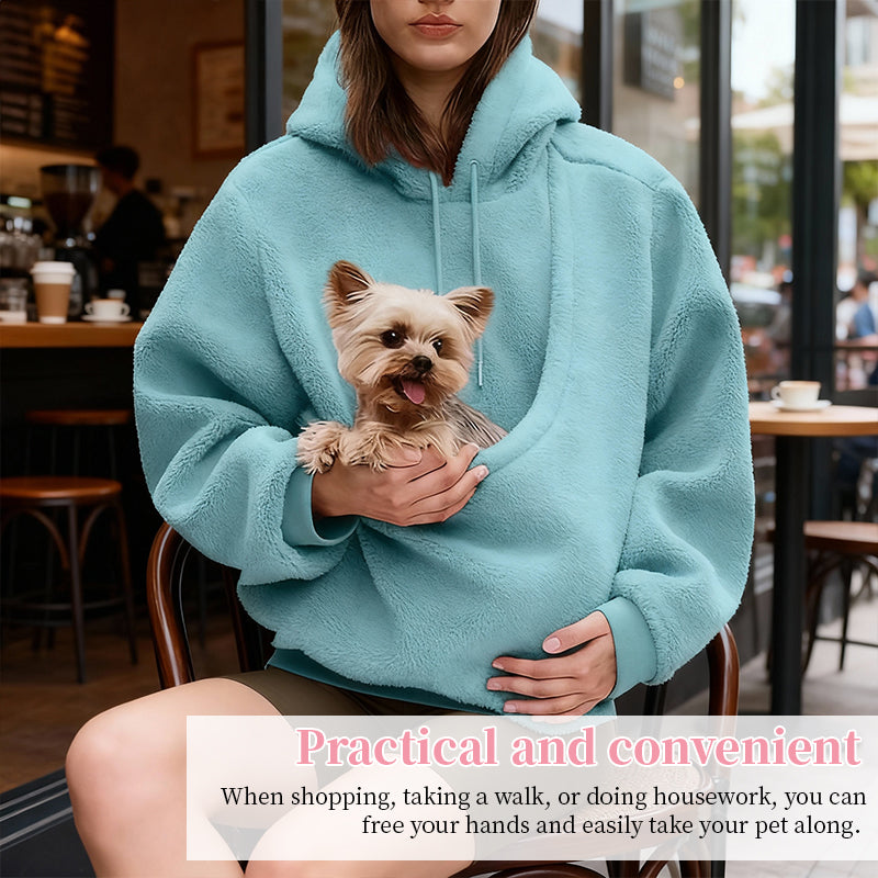 Sweat à Capuche pour Animaux, Sac de Transport Pratique