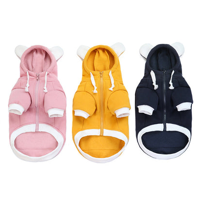 Pull en Fleece Chaud pour Chien - Papapattes