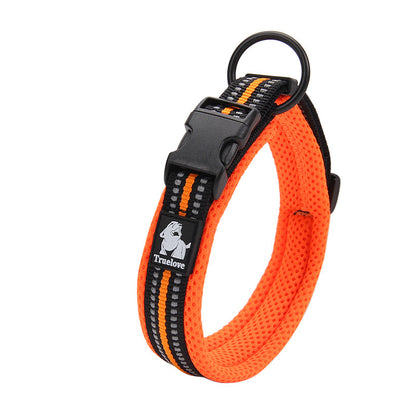Collier anti-étranglement pour chien, sécurité renforcée et confort absolu.