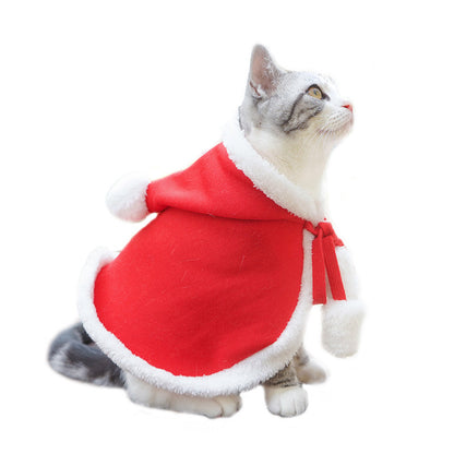 Costume de Noël festif pour chiens et chats, parfait pour les fêtes