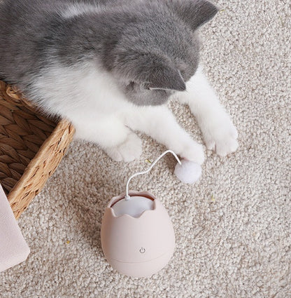 Jouet interactif coloré pour le divertissement des chats