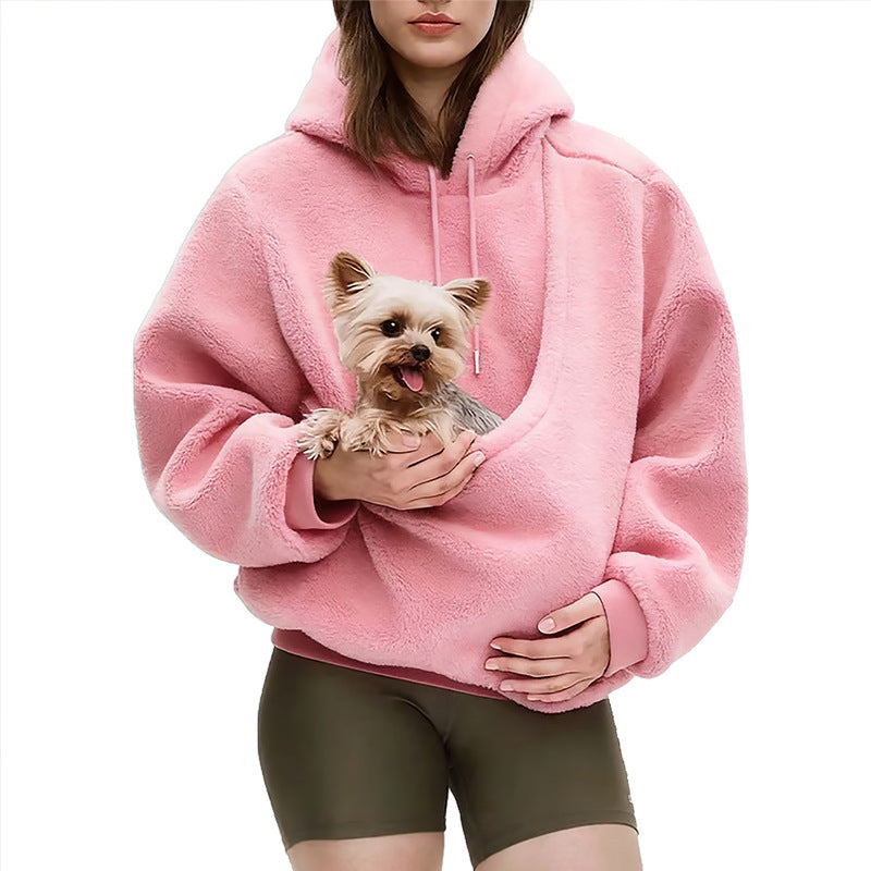 Sweat à Capuche pour Animaux, Sac de Transport Pratique