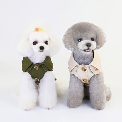 Vêtements en polyester pour chien, confort et style
