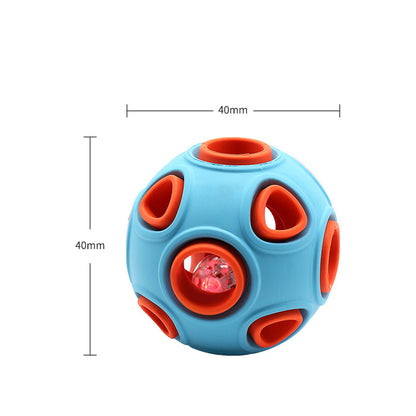 Balle lumineuse et sonore pour chien, jeu actif