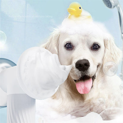 Brosse de bain automatique pour chiens et chats, pratique