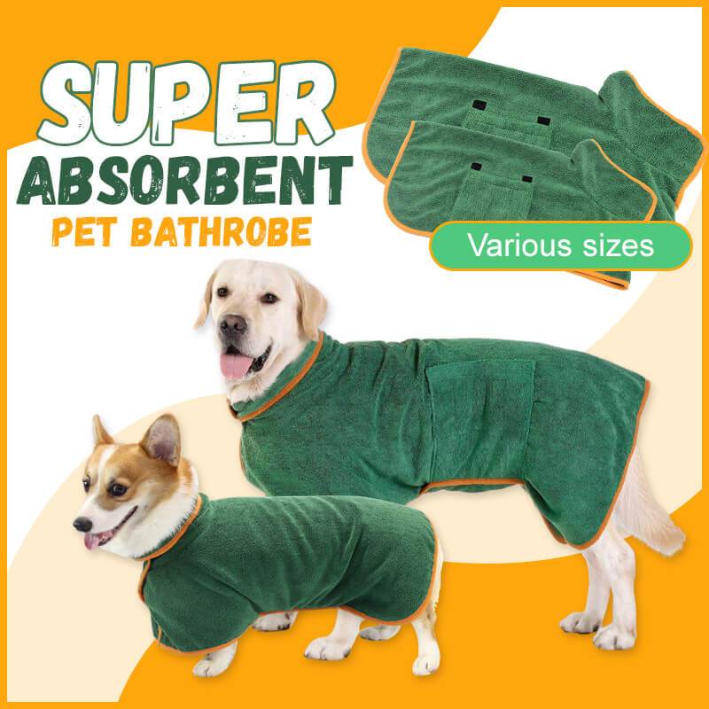 Peignoir Absorbant pour Chien en Microfibre - Papapattes