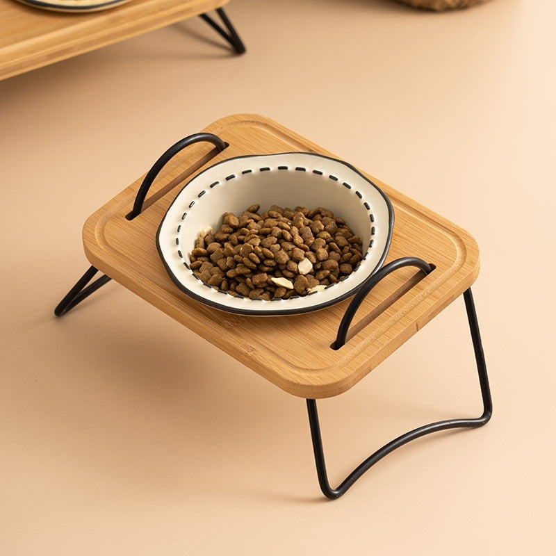 Gamelle céramique anti-basculement pour chat - Papapattes