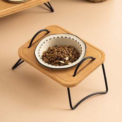 Gamelle céramique anti-basculement pour chat - Papapattes