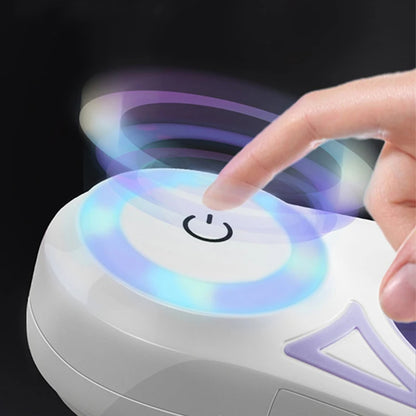 Laisse rétractable lumineuse pour chien, assurant sécurité lors des promenades nocturnes.