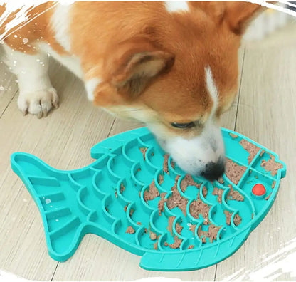 Tapis silicone Lick pour chiens, parfait pour le plaisir et le bien-être.